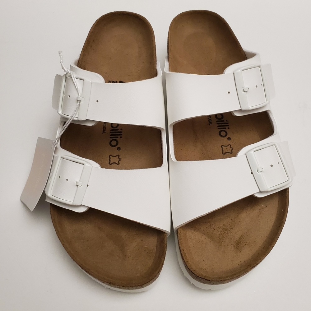Birkenstock Papillio White Platform Sandals - Picture 2 of 9